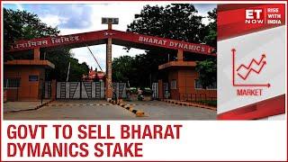 Bharat Dynamics plunges in trade Government to sell shares worth ₹ 2.71 Crores