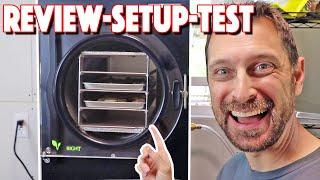 How To Use A HARVEST RIGHT Freeze Dryer Review Initial Setup And Test