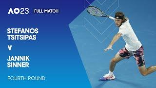 Stefanos Tsitsipas v Jannik Sinner Full Match  Australian Open 2023 Fourth Round