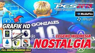 Yang Clasic Memang Menarik‼️ Pes Legend 2013 Eropa + ISL PPSSPP  Graphics HD Android Offline