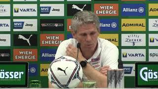LASK-Trainer Didi Kühhbauer - die Pressekonferenz nach dem Unentschieden bei SK Rapid Wien