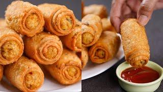 POTATO ROLL SAMOSA  ALOO SAMOSA  EASY POTATO SNACKS  N’Oven