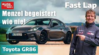 Toyota GR86 So begeistert siehst du Christian Menzel selten - Fast Lap  auto motor und sport