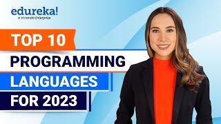 Top 10 Programming Languages For 2023  Best Programming Languages to Learn in 2023  Edureka