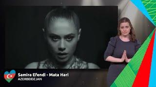 Efendi - Mata Hari  Azerbeidzjan   Sign dance  ESC21