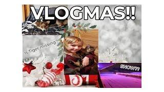 Vlogmas week  Savchenko family Its Snowing?