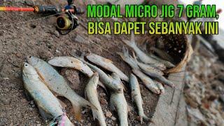 Cast Jig di Pantai Marina Semarang Saking Banyaknya Ikan ini Semua Pemancing Auto Panen