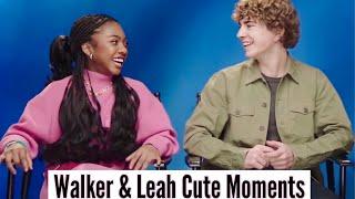 Walker Scobell & Leah Jeffries  Cute Moments