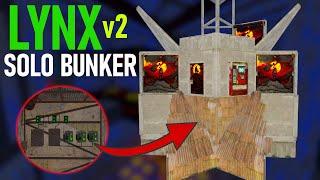 The LYNX v2 - The Perfect SOLO Bunker  -  Rust Base Design 2024