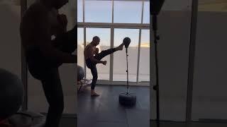 Andrew Tate Make Kick Boxing Practice