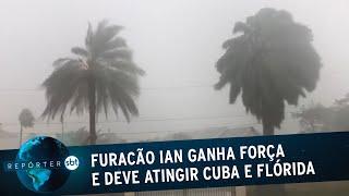 Tempestade Ian se torna furacão e ameaça Cuba e Flórida  Repórter SBT 260922