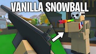 SOLO SNOWBALL FROM SPORTSHOT to DOMINATION Unturned Vanilla Survival