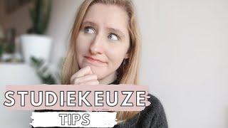 HOE MAAK JE EEN STUDIEKEUZE TIJDENS DE PANDEMIE? • 7 Tips  Tessa JANSEN