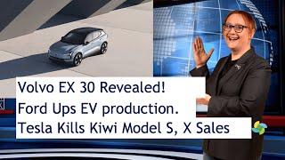 EcoTEC Episode 278 - Volvo EX30 Tesla Model S X No-longer on Sale in NZ Fords Big EV Push.