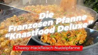 Die One Pot Cheesy Nudel-Hackfleisch Pfanne  Die Grillshow 602  #bbq #foodporn #outdoorcooking