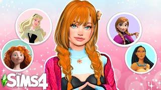 RECREATING ICONIC DISNEY PRINCESSES IN THE SIMS 4 But make them MODERN