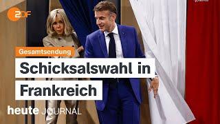 heute journal vom 30.06.2024 Wahlen in Frankreich AfD-Parteitag EM-Achtelfinale english