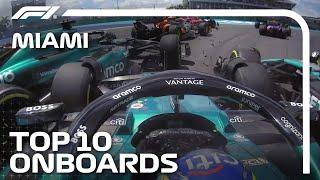 Stroll And Norris Collide And The Top 10 Onboards  2024 Miami Grand Prix  Qatar Airways