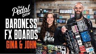 Baroness Boards John Baizley & Gina Gleason Visit That Pedal Show