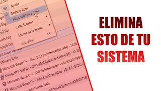 Necesitas eliminar esto si tienes una computadora LENTA y es antigua  recuperar VELOCIDAD 