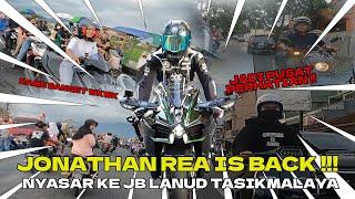 REAKSI ORANG-ORANG DI JB LANUD MELIHAT KAWASAKI NINJA H2 + PAKAI WEARPACK  JADI PUSAT PERHATIAN 