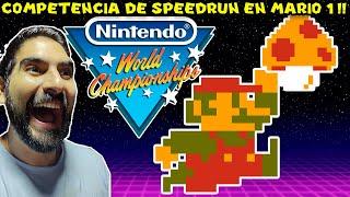 COMPETENCIA DE SPEEDRUN EN MARIO 1  - Nintendo World Championships Switch con Pepe el Mago #1