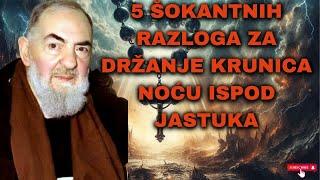 PADRE PIO OTKRIVA 5 ŠOKANTNIH RAZLOGA ZA DRŽANJE KRUNICA NOĆU ISPOD JASTUKA