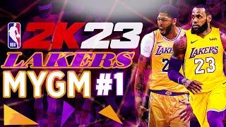 NBA 2K23 LA Lakers MyLeague EP #1 - Time To Start Building This Dynasty
