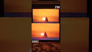 S95C VS Z9K QD-OLED HAS MET ITS MATCH? #S95C #MINILED #4KVS8K #SONY #SASMUNG