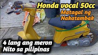 Honda vocal 50cc  Sabi ni bro apat lang daw ang meron nito sa pilipinas  Mabubuo pa kaya ito?