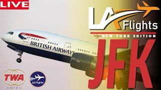 LIVE JFK John F. Kennedy International NON-STOP Plane Spotting Action