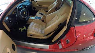 Checking Out the Interior of this 2008 Ferrari F430 Berlinetta
