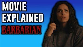 Barbarian Movie Explained  Ending Explained