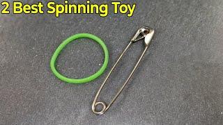 2 Easy Homemade Spinning Toys  how to make a spinning toy at home  diy spinning toy 