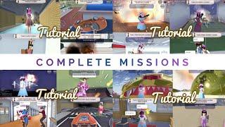 TUTORIAL How To Complete All The Missions  Sakura School Simulator  Kat-kat Gaming 