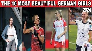 The 10 most beautiful German girls 2024  Pretty Girls of Germany  Correct data #2024 #top10