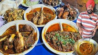 Delhi Street Food  Sardarji Ka Tari Mutton Keema Kaleji Chicken Curry on STREET FOOD COUNTER