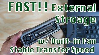 Fast and Affordable External Storage with Fan  Yottamaster Thunderbolt USB4 SSD Enclosure