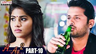 A AA 2 Hindi Dubbed Movie Part 10  Nithiin Megha Akash Ashu Reddy  Aditya Movies