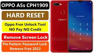 Oppo A5s Hard Reset Cph1909 Remove Screen Lock  Oppo cph1909 Hard Reset  Oppo Free Unlock Tool