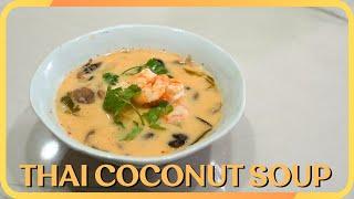 Thai Coconut Soup with Shrimp