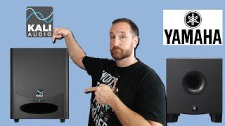 $499 Subwoofer Shootout Kali Audio WS-6.2 vs Yamaha HS8S.  The Kali is a BEAST