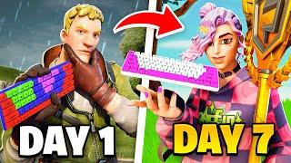 چگونه در یک هفته 10 برابر سریعتر روی صفحه کلید و ماوس بهبود دهیم  Fortnite Battle Royale  2023 