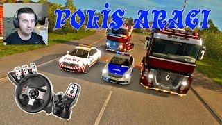 ETS 2 MP POLİS ARACI LOGİTECH G27 Ekip