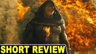 BLACK ADAM 2022 Reviewed In 60 Seconds  New DWAYNE JOHNSON Superhero Movie