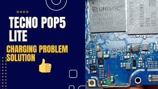 Tecno pop 5 lite charging problem #repair #charging