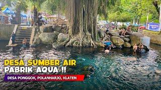 DESA INI JADI SUMBER AIR AQUA Pemandangan Alam Wisata Umbul Kapilaler - Cerita Desa Ponggok Klaten