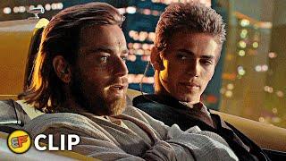 Obi-Wan & Anakin Chase Zam Wesell Part 1  Star Wars Attack of the Clones 2002 Movie Clip HD 4K