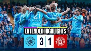 HIGHLIGHTS CITY GO TOP AS PARK AND RECORD-BREAKING SHAW DOWN UNITED  Man City 3-1 Man Utd  WSL