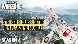 WARZONE MOBILE GAMEPLAY STRIKER 9 LOADOUT